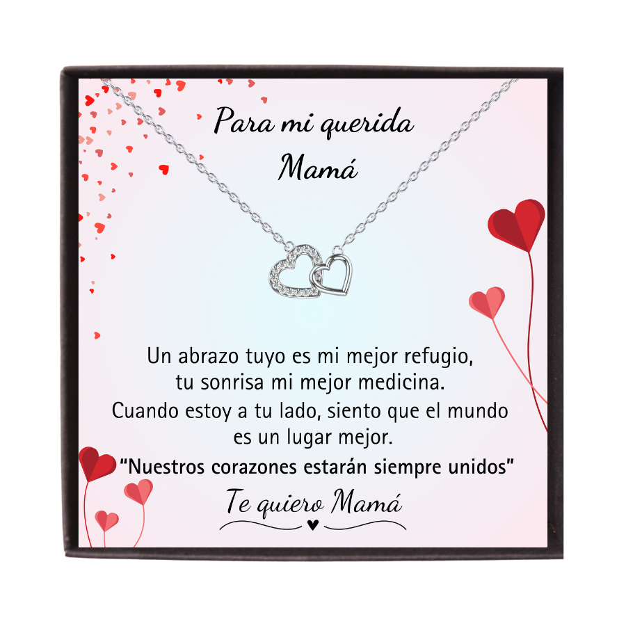 Collar de Plata de Ley 925 con Mensaje Emocional