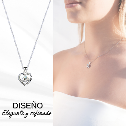 925 Sterling Silver Necklace with an Emotional Message – A Jewel to Say “I Love You”