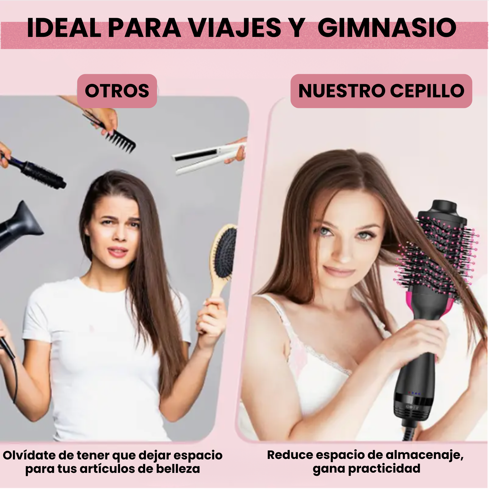 Cepillo Secador Rizador