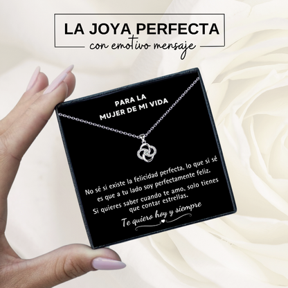925 Sterling Silver Necklace with an Emotional Message – A Jewel to Say “I Love You”