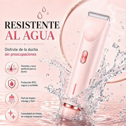*Perfect Duo™ Depiladora íntima 2 en 1. Despídete de los cortes, la irritación y las cuchillas.