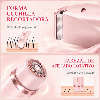 ***Perfect Duo™ Depiladora íntima 2 en 1. Despídete de los cortes, la irritación y las cuchillas.