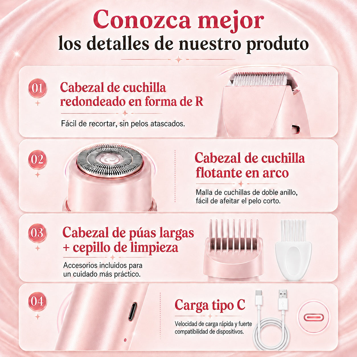 ***Perfect Duo™ Depiladora íntima 2 en 1. Despídete de los cortes, la irritación y las cuchillas.