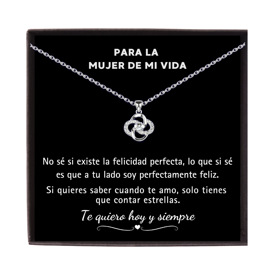 925 Sterling Silver Necklace with an Emotional Message – A Jewel to Say “I Love You”