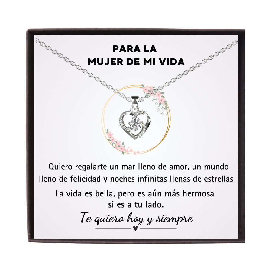 925 Sterling Silver Necklace with an Emotional Message – A Jewel to Say “I Love You”