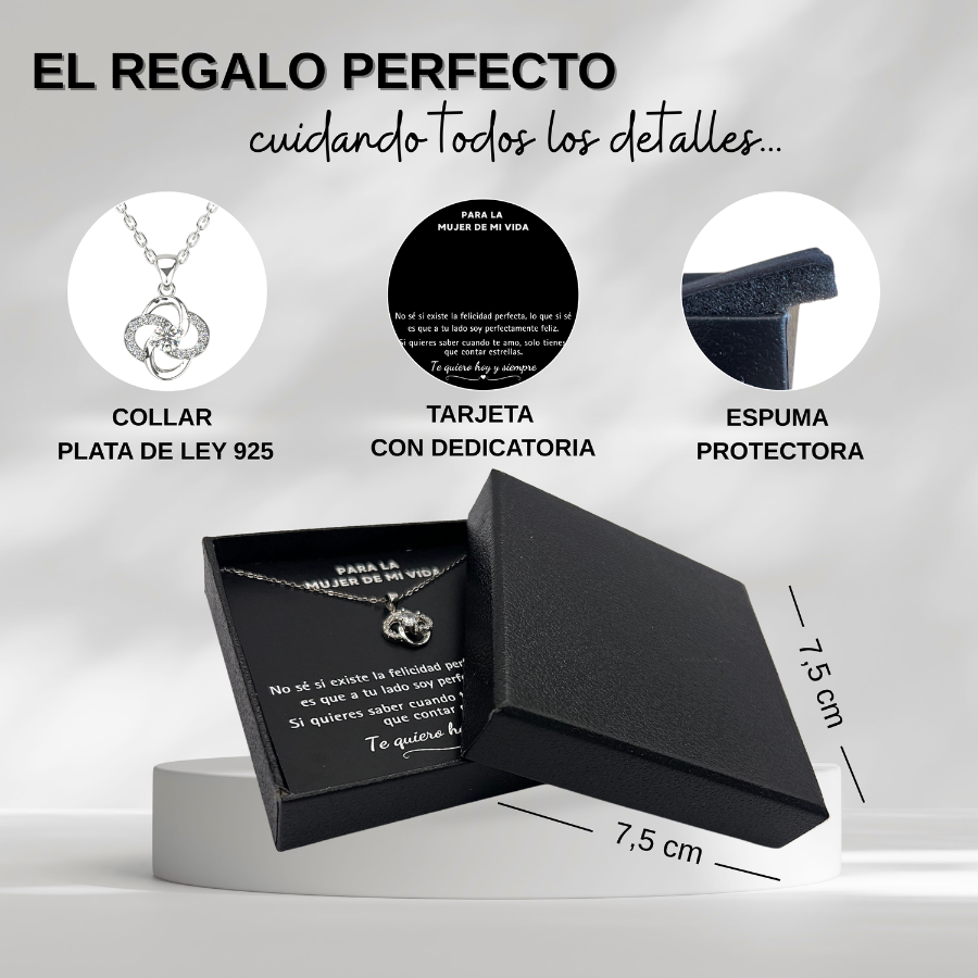 925 Sterling Silver Necklace with an Emotional Message – A Jewel to Say “I Love You”