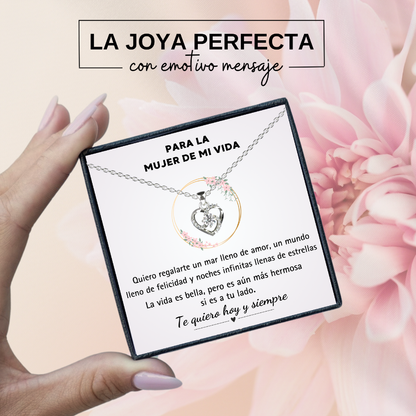 925 Sterling Silver Necklace with an Emotional Message – A Jewel to Say “I Love You”